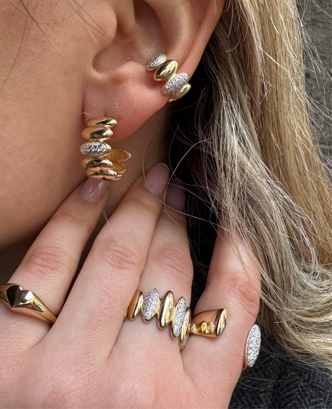 Earcuff Eclissi Rue des Mille