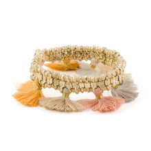 Carica l&#39;immagine nel visualizzatore di Gallery, Bracciale Nappe Beige House of Tuhina