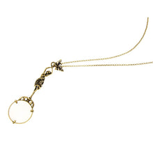 Carica l&#39;immagine nel visualizzatore di Gallery, Collana Ballerina con Lente d’ingrandimento Alcozer &amp; J