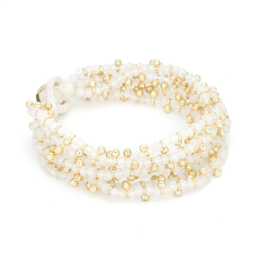 Bracciale Cristalli Bianchi House of Tuhina
