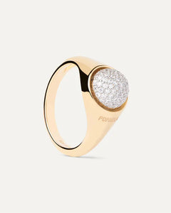 Anello Moon Ring Pave P D Paola