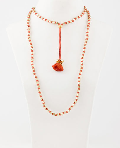 Collana Dadini Mattone House of Tuhina