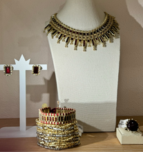 Carica l&#39;immagine nel visualizzatore di Gallery, Bracciale Alto Schiava Bicolore House of Tuhina