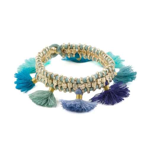 Bracciale Nappe Azzurro House Of Tuhina