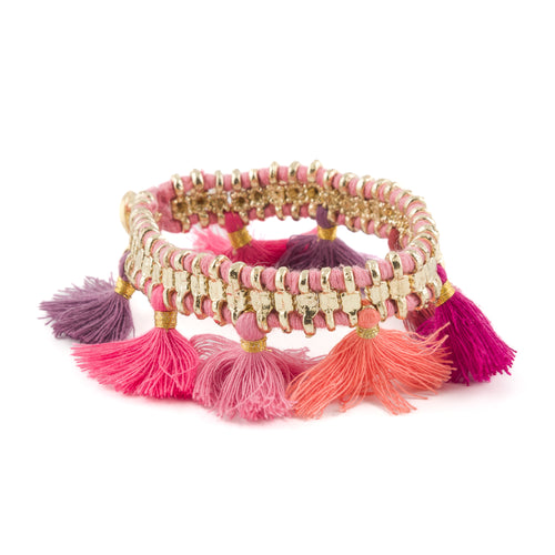 Bracciale Nappe Rosa House of Tuhina