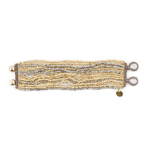 Carica l&#39;immagine nel visualizzatore di Gallery, Bracciale Alto Schiava Bicolore House of Tuhina