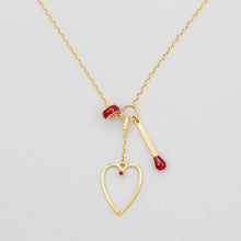 Carica l&#39;immagine nel visualizzatore di Gallery, Girocollo Fiammifero Versari