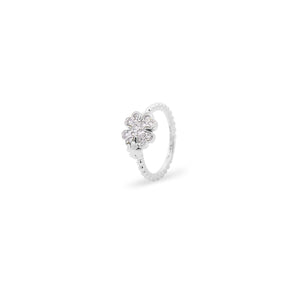 Anello Quadrifoglio Pallinato Rue des Mille