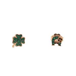 Orecchini lobo zirconi con Soggetti vari Rue Des Mille