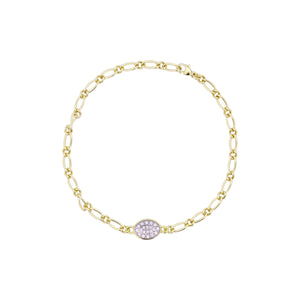 Bracciale Catena e Ovale Rue des Mille