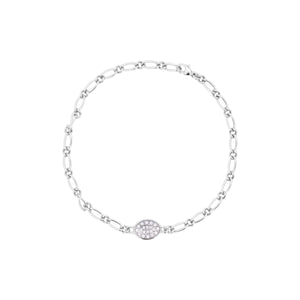 Bracciale Catena e Ovale Rue des Mille