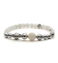 Carica l'immagine nel visualizzatore di Gallery, Bracciale Luna - Cancro Antracite Lab