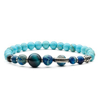 Carica l'immagine nel visualizzatore di Gallery, Bracciale Nettuno - Pesci Antracite Lab