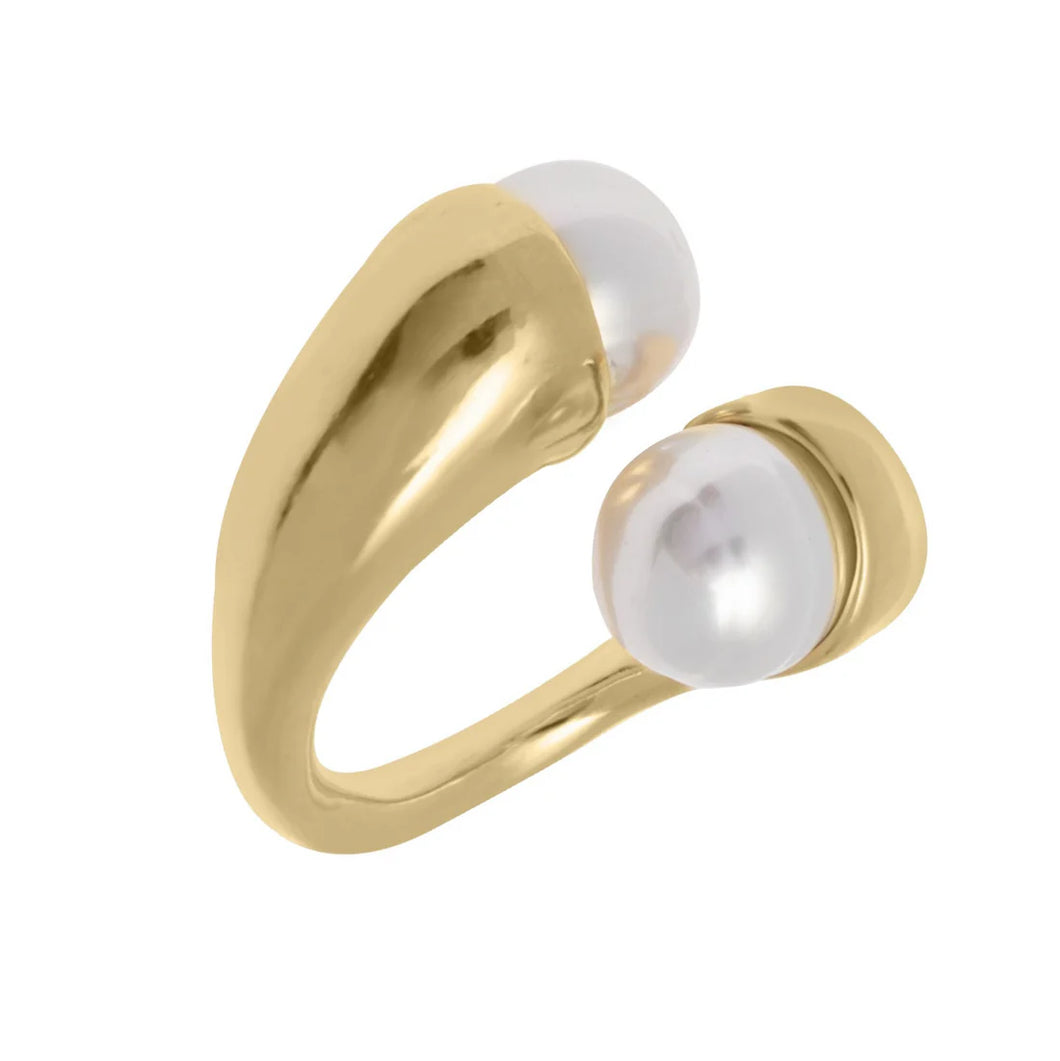 Anello Contrariè Perle Vidda