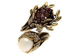 Anello Contrariè Iris Alcozer & J
