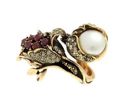 Anello Contrariè Iris Alcozer & J