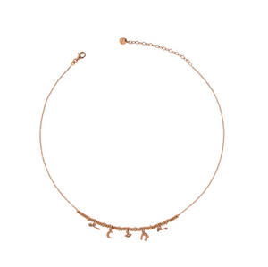 Girocollo micro anelli e 5 soggetti Rue Des Mille