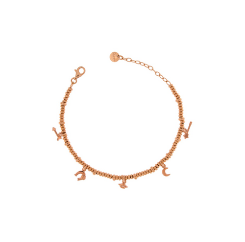 Bracciale micro anelli 5 soggetti Rue Des Mille