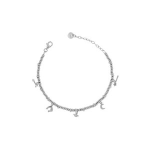 Bracciale micro anelli 5 soggetti Rue Des Mille