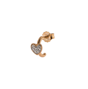 Orecchino mono Cuore/Stella Rue Des Mille