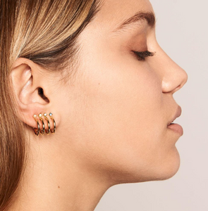 Orecchini gold Aqua P D Paola