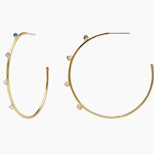 Orecchini gold Indigo P D Paola