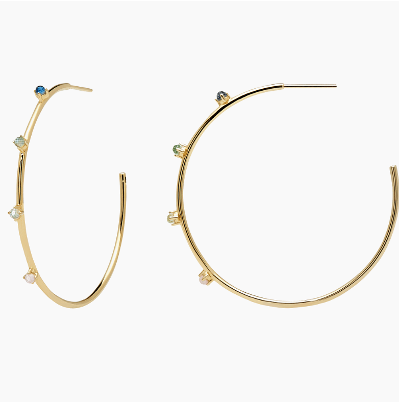 Orecchini gold Indigo P D Paola
