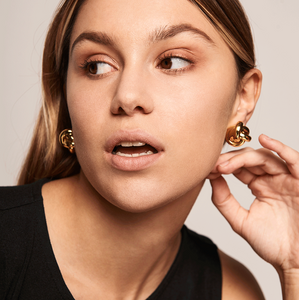 Orecchini Nodo gold Soho P D Paola