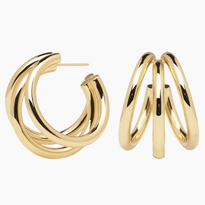 Orecchini gold True P D Paola