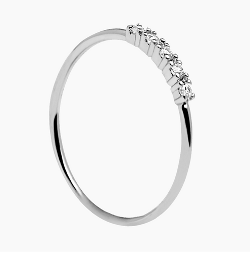 Anello silver Misty P D Paola