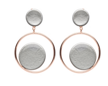 Carica l&#39;immagine nel visualizzatore di Gallery, Orecchino Duo Rosso prezioso