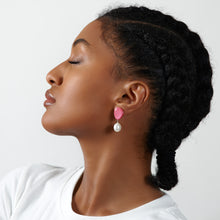 Carica l&#39;immagine nel visualizzatore di Gallery, Orecchini Yap Rosso Prezioso