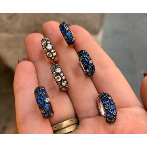 Orecchini Cerchio e Zirconi