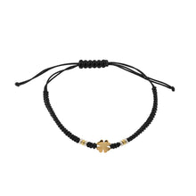 Carica l&#39;immagine nel visualizzatore di Gallery, Bracciale Quadrifoglio in Tessuto Rue des Mille