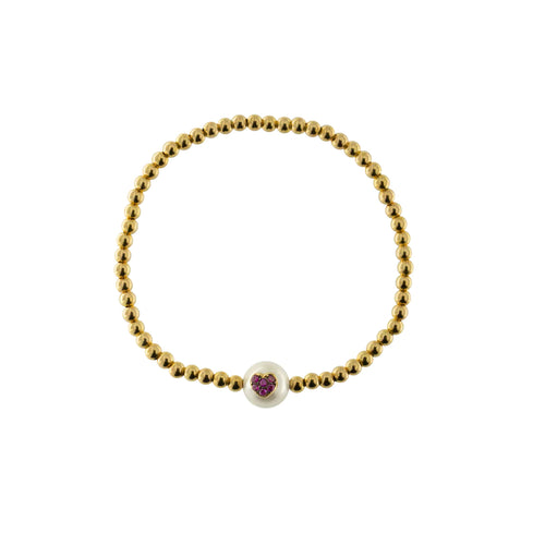Bracciale Sfere e Perla Rue des mille