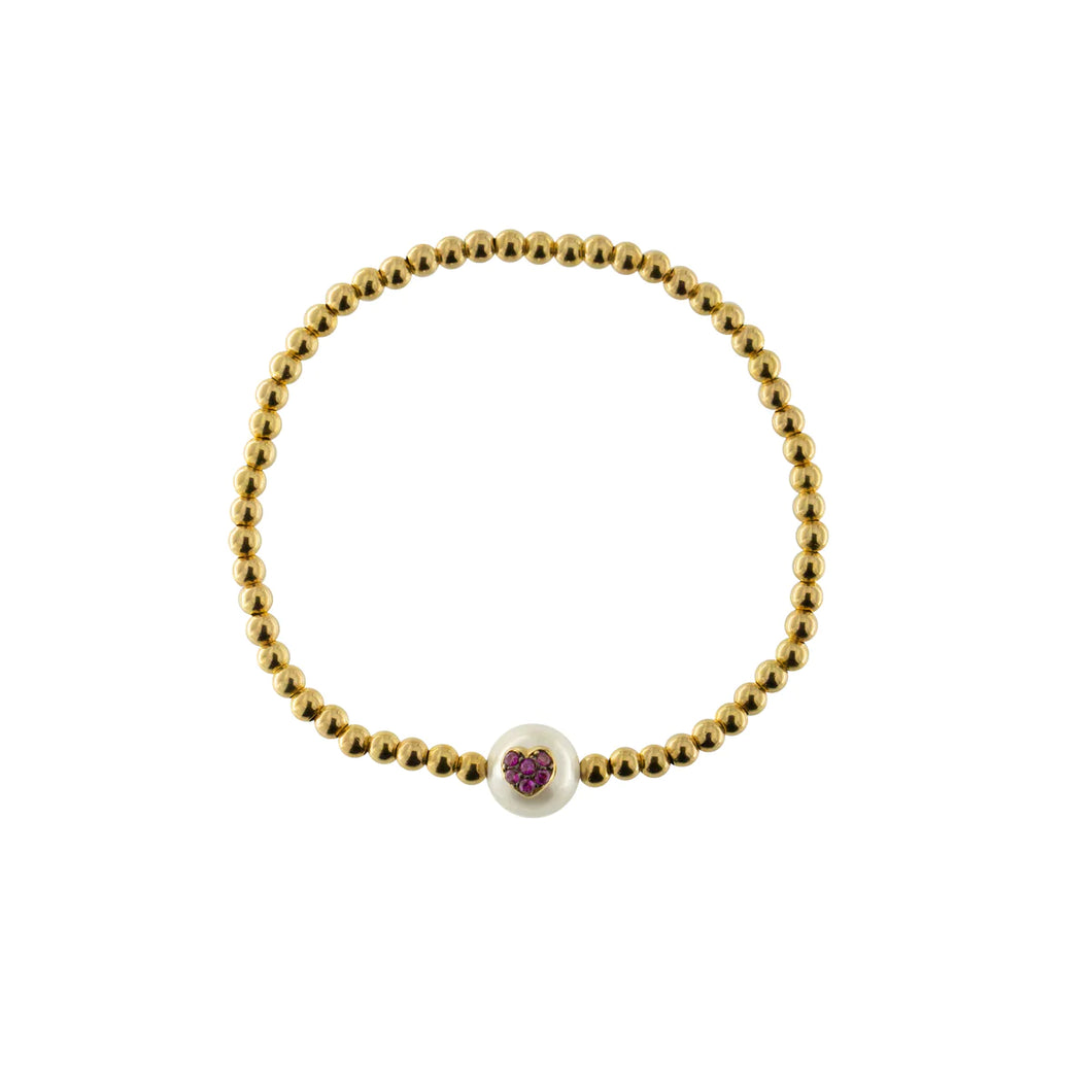 Bracciale Sfere e Perla Rue des mille