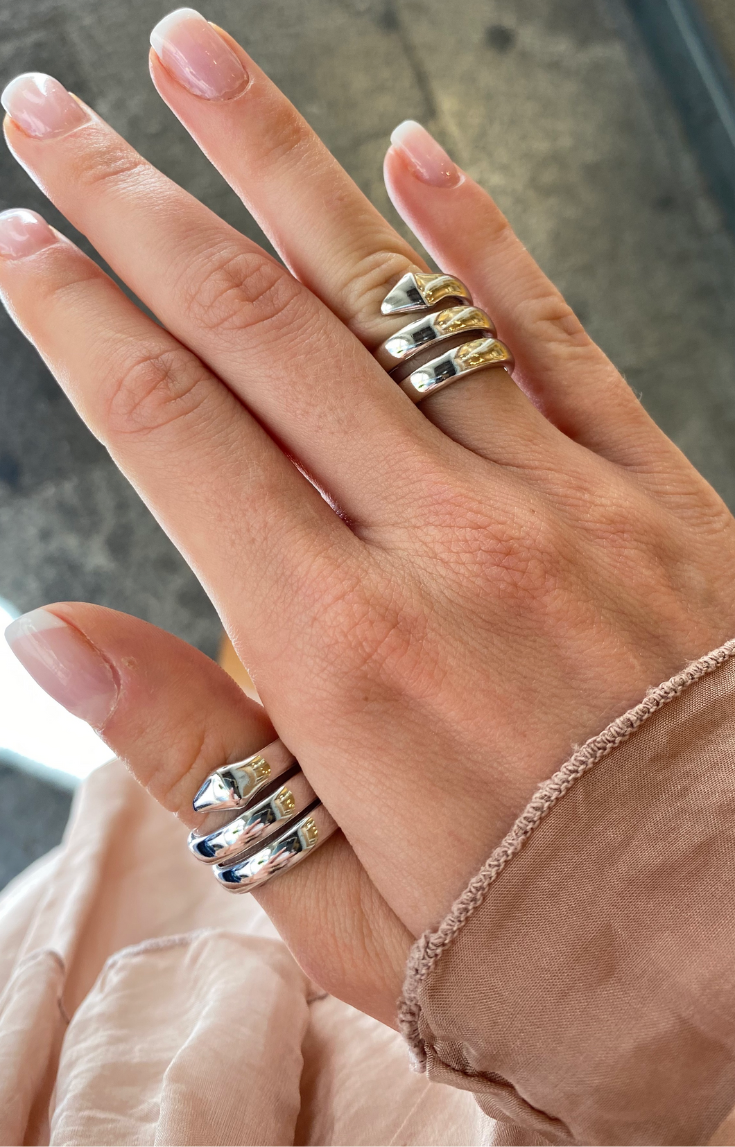 Anello Serpente in Argento
