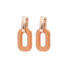 Carica l&#39;immagine nel visualizzatore di Gallery, Orecchini Chain Rosso Prezioso