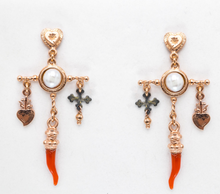 Carica l&#39;immagine nel visualizzatore di Gallery, Orecchini Pendenti Sacramore