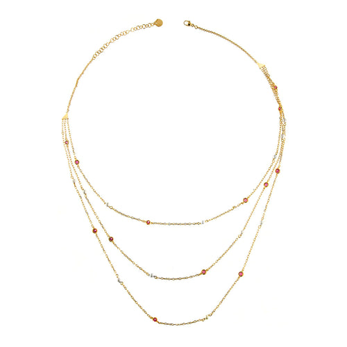 Collana 3 Fili Rue des Mille