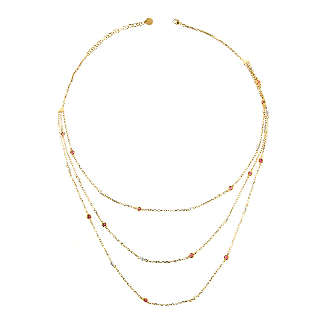 Collana 3 Fili Rue des Mille