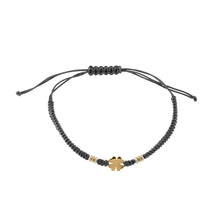 Carica l&#39;immagine nel visualizzatore di Gallery, Bracciale Quadrifoglio in Tessuto Rue des Mille