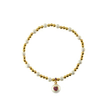 Carica l&#39;immagine nel visualizzatore di Gallery, Bracciale Sfere e Perle Rue des Mille