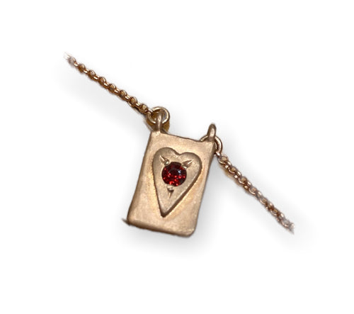 Girocollo con Medaglia Cuore Sacramore Firenze