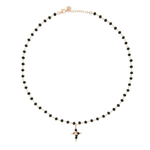 Collana Rosario Croce e Cuore Rue des Mille