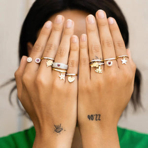 Anello Con Perla Regolabile Rue des Mille