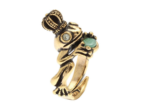 Anello Ranocchio Incoronato