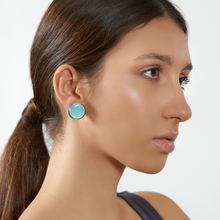 Carica l&#39;immagine nel visualizzatore di Gallery, Orecchini Bottonlight Rosso prezioso