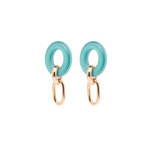 Carica l&#39;immagine nel visualizzatore di Gallery, Orecchini Ring Rosso Prezioso