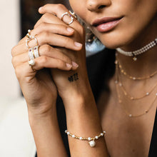 Carica l&#39;immagine nel visualizzatore di Gallery, Bracciale Sfere e Perle Rue des Mille